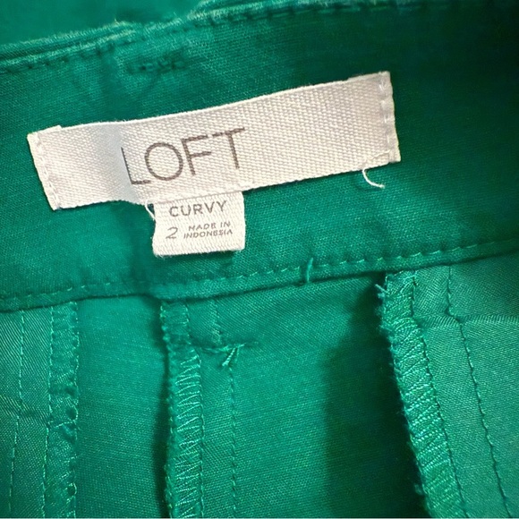 Loft Curvy The Riviera Slim Pants size 2 women’s - Picture 6 of 8